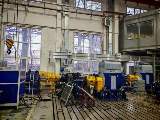 SSCD560-1800/4000 560kW 2970 Nm Système de banc d'essai de type dynamomètre de transmission