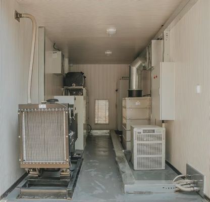 Banque d'essai du dynamomètre à courant alternatif à refroidissement forcé