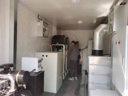 Banque d'essai du dynamomètre à courant alternatif à refroidissement forcé