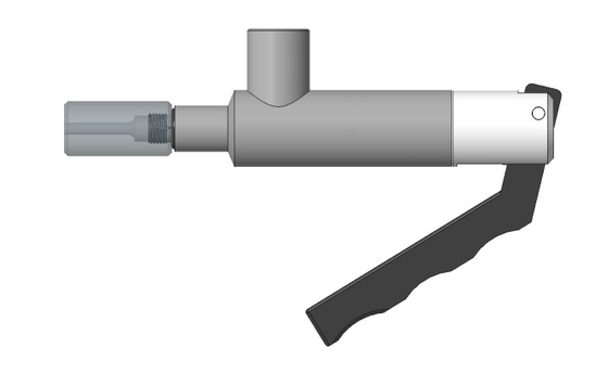 Type de manche de pressage en acier inoxydable fileté de la série TF110