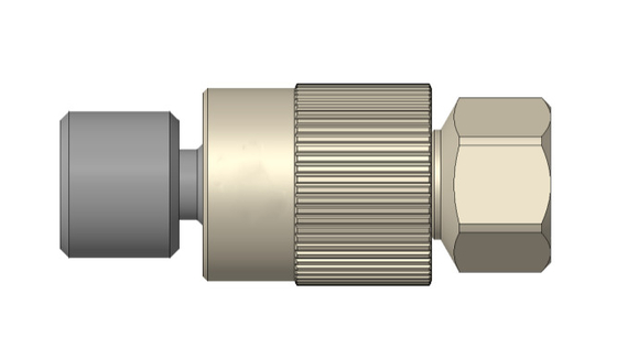 Série TF240 en acier inoxydable fileté et alliage d'aluminium à vis à main type couplage à connexion rapide
