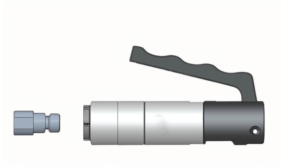 Série TF210 en acier inoxydable et alliage d'aluminium à filetage favorable type poignée de pressage couplage de connexion rapide