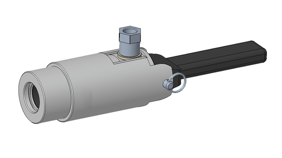 Le type de manche de l'alliage d'aluminium de la série TF420