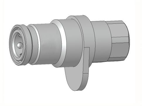 Couplings de type boule en acier à manche en acier inoxydable de la série TF531 (spécialement conçus pour le port de tuyauterie de carburant)