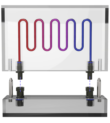 Connecteur de fluide d'accouplement aveugle TFD en alliage d'aluminium ou en laiton d'acier inoxydable de haute qualité