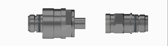 Connecteur de fluide d'accouplement aveugle flottant radial grand TFH