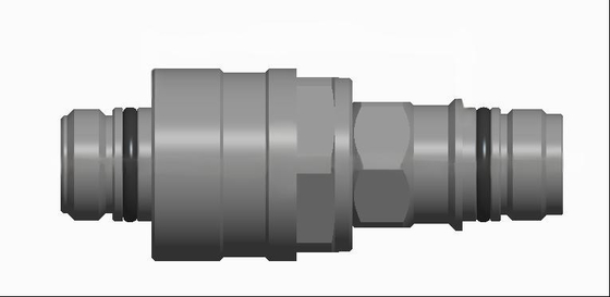 Connecteur de fluide d'accouplement aveugle flottant radial grand TFH