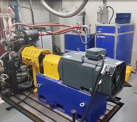 SSCD130-1750/4500 130 kW 840 Nm 4500 tours par minute faible inertie haute réactivité dynamique banc d'essai moteur diesel