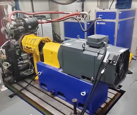 SSCD130-1750/4500 130 kW 840 Nm 4500 tours par minute faible inertie haute réactivité dynamique banc d'essai moteur diesel