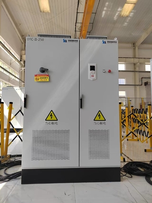 400 kW Un à un refroidissement par air forcé Boîte de vitesses et banc d'essai de performance et de fiabilité des essieux