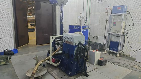 Banc d'essai de dynamomètre pour moteur à essence de 200 kW avec une vitesse maximale de 8000 tr/min