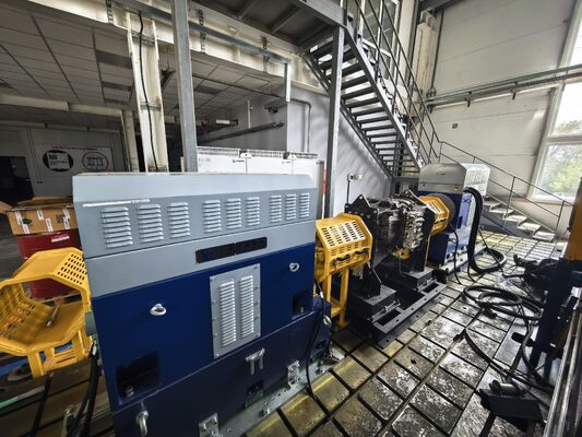 SSCD500-1500/3800 500kW 3183 Nm Système de banc d'essai de type dynamomètre de transmission