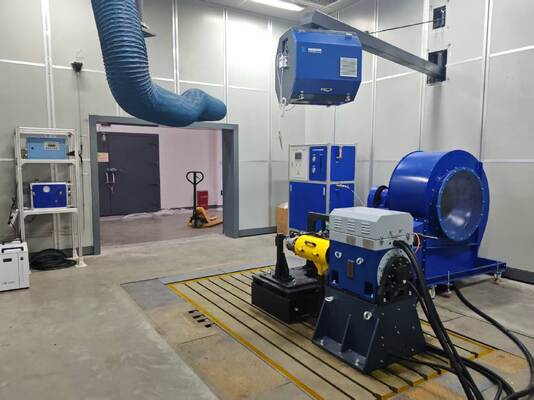 SSCG30-3000/10000 Système de banc de test de dynamomètre de moteur de véhicule aérien sans pilote de petite et moyenne taille de haute précision de 30 kW
