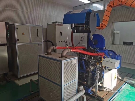 Banc d'essai de dynamomètre de performances de moteur à gaz de SSCG90-3000/10000 90Kw