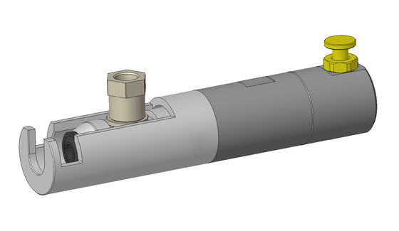 Le type de couplage à connexion rapide de la série TF550 en alliage d'aluminium