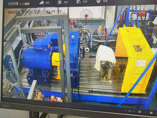 Banc d'essai de performance et de fiabilité pour boîte de vitesses et essieu à refroidissement par air forcé un pour un de 600 kW
