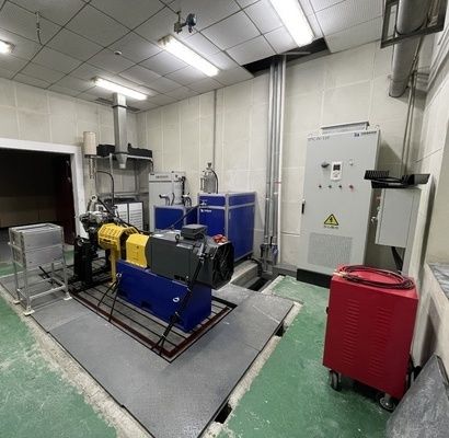 Banc d'essai de dynamomètre pour moteur diesel de 45 kW, 3600 tr/min, précision 0,05 % de l'échelle