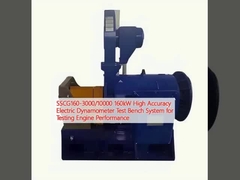 Banc d'essai dynamométrique électrique de haute précision SSCG160-3000/10000 160kW pour le test de moteurs